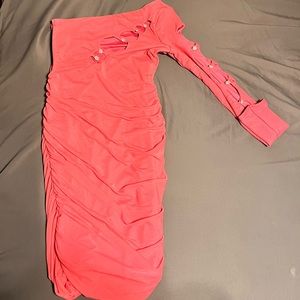 Pink mini dress size 4 in US